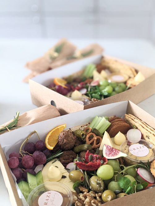 Vegan box for 2 with cheese