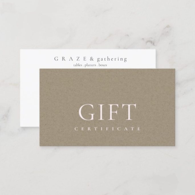 Gift Vouchers